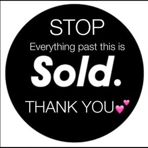 Thanks for shopping my closet.  Stop here.